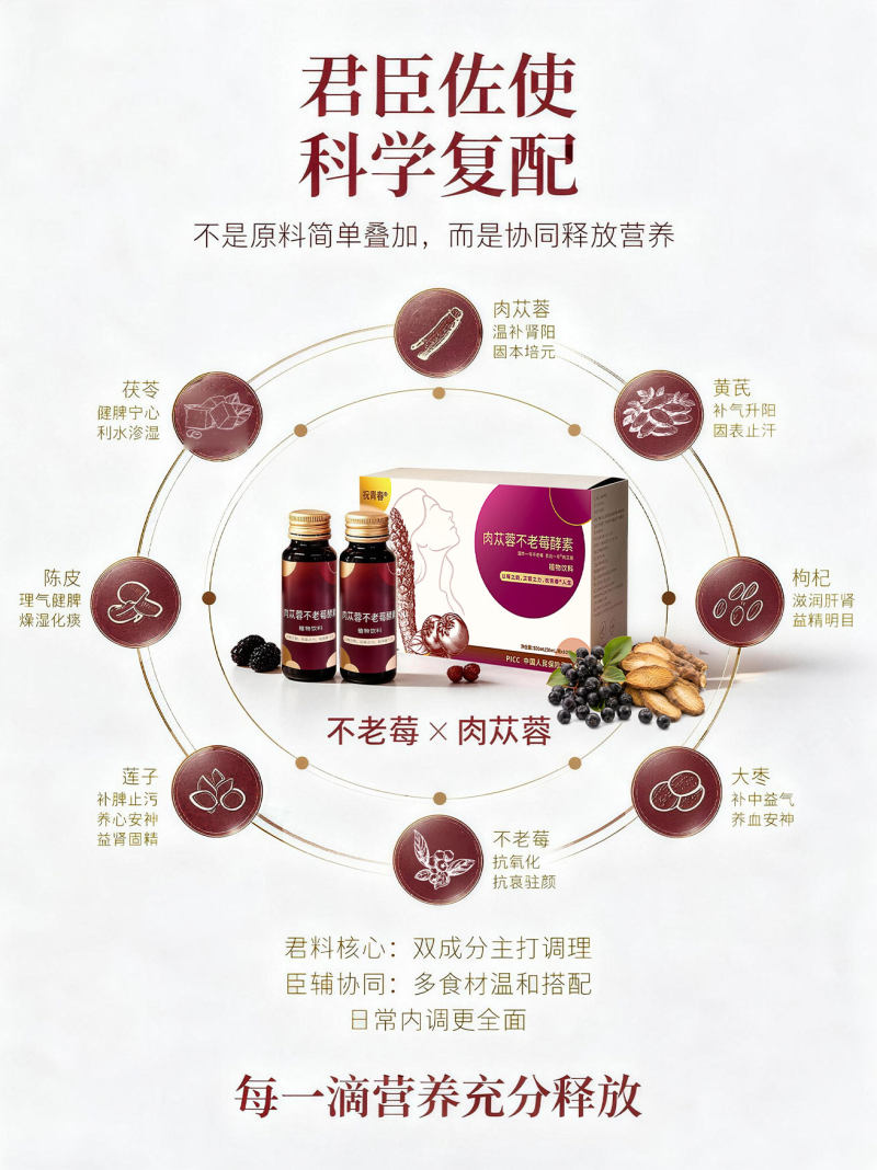 肉苁蓉不老莓酵素